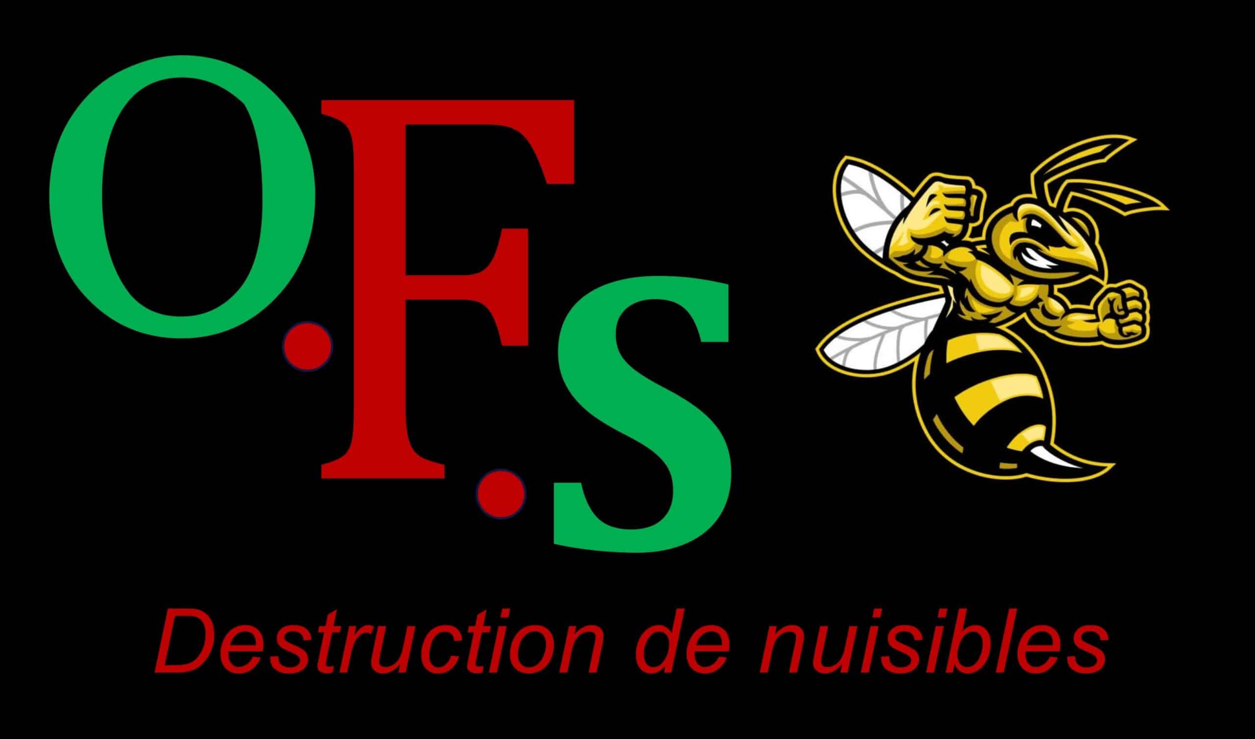 Logo O.F.S Nuisibles – entreprise de lutte contre les frelons, guêpes, abeilles et rats à La Flèche